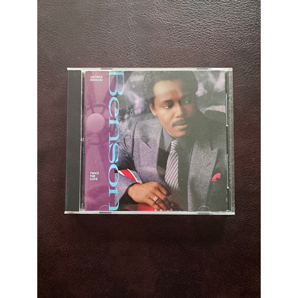 George Benson Twice The Love CD 1988 Warner Bros R&B Jazz W2 25705